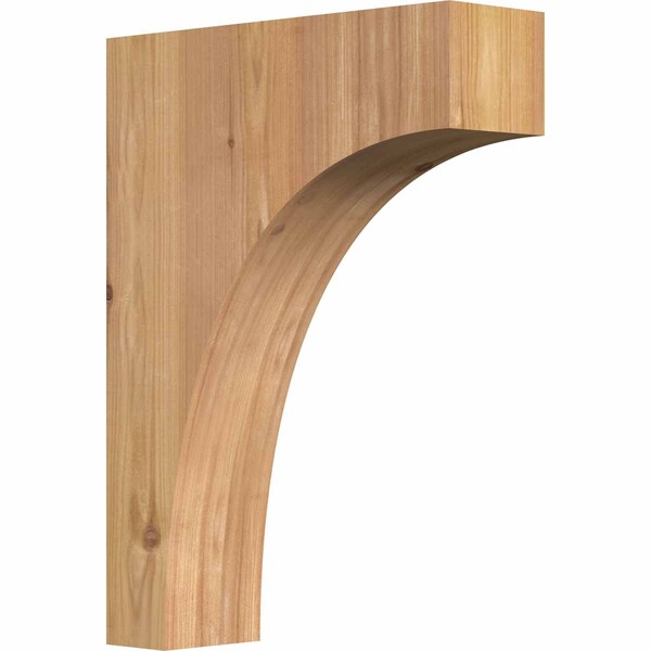 Ekena Millwork Huntington Smooth Corbel, Western Red Cedar, 3 1/2"W x 12"D x 16"H COR04X12X16HUN00SWR - main